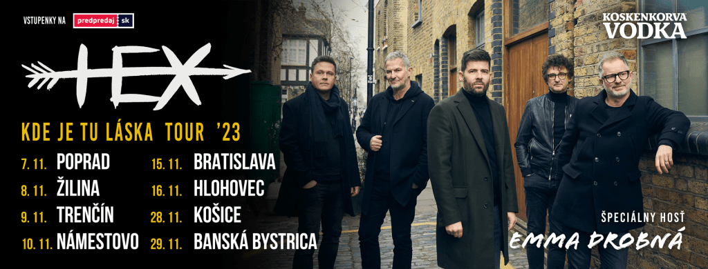 Hex - Kde je tu láska tour