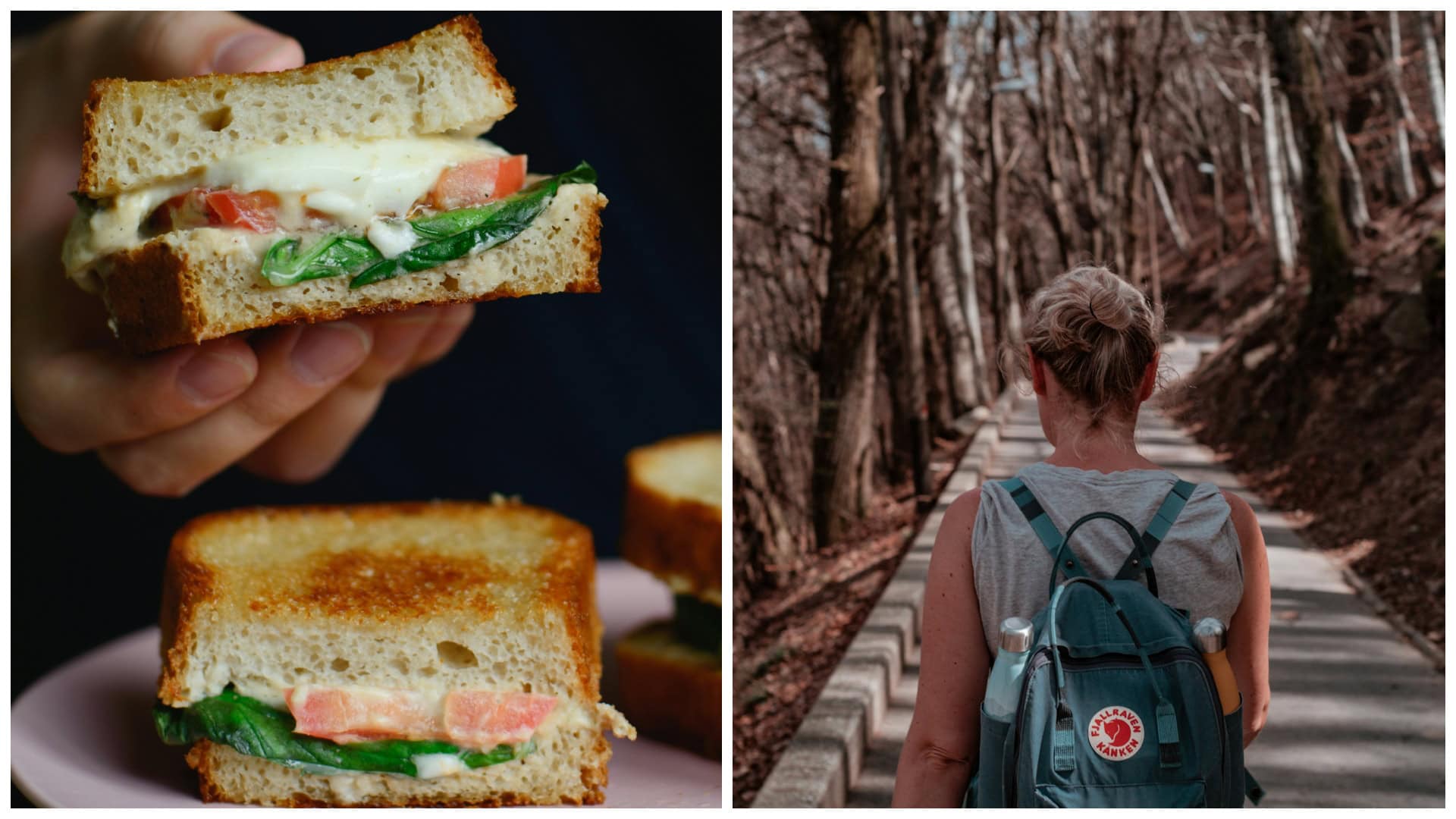 Zdravé snacky na turistiku