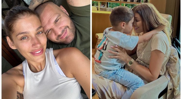 Jasmina Alagič s rodinou