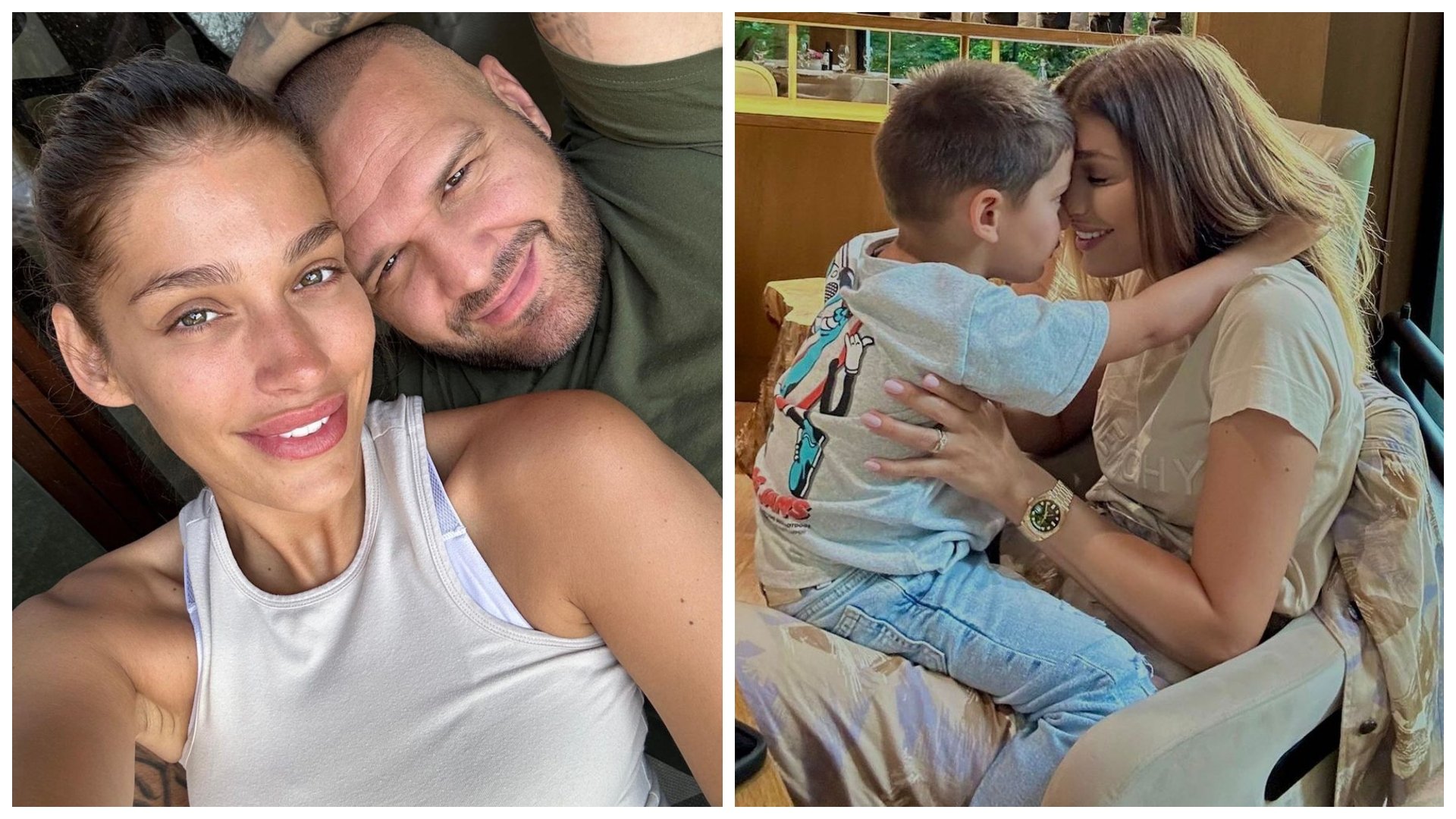 Jasmina Alagič s rodinou