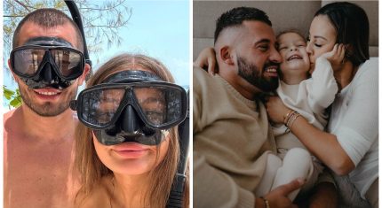 Monika Bagárová a Makhmud Muradov s rodinami
