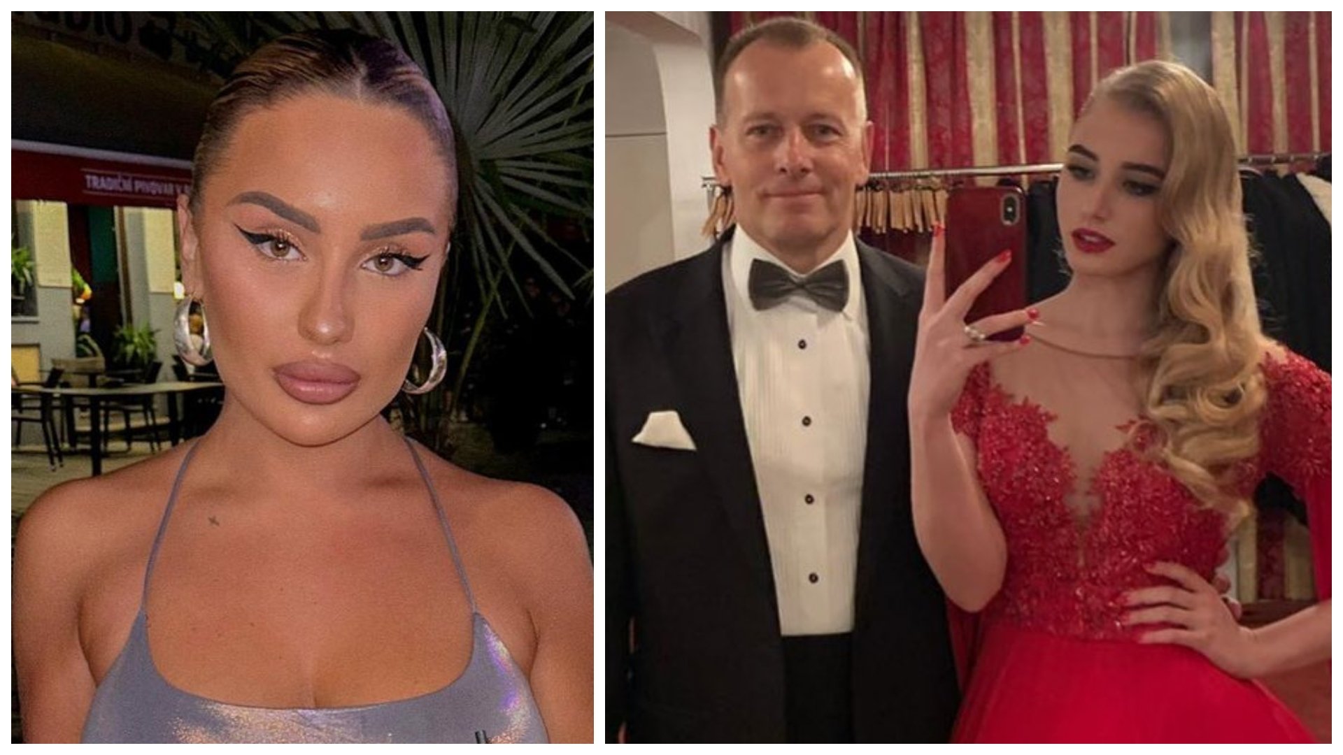 Boris Kollár s dcérou Alexandrou a Ema Ferusová