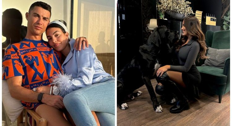 Cristiano Ronaldo s Georginou a Simona Leskovská
