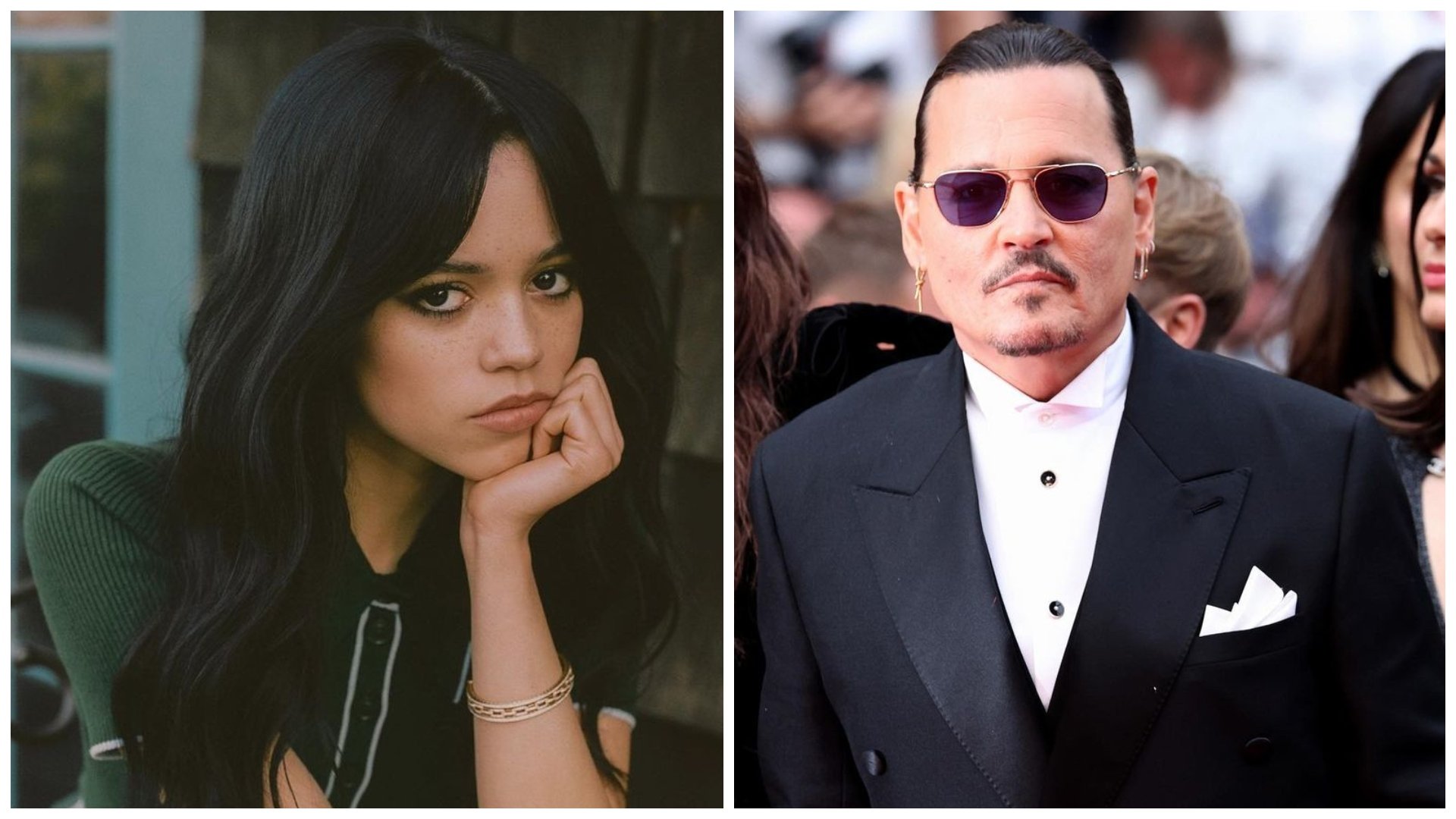 Johnny Depp a Jenna Ortega