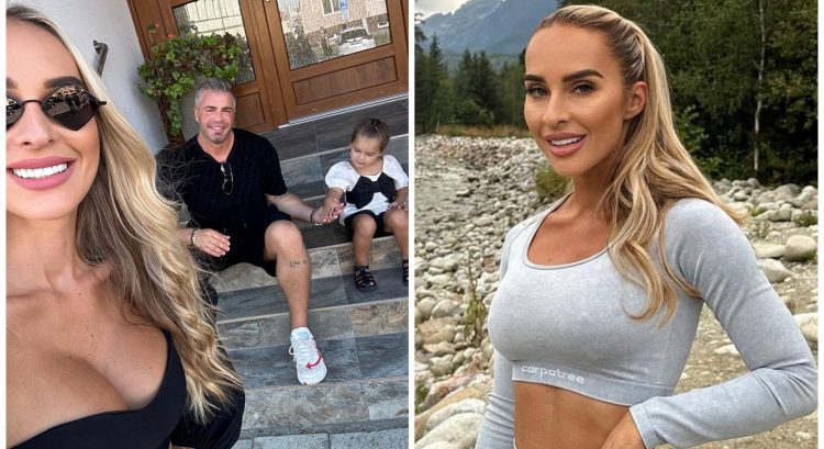 Lucia Mokráňová s rodinou