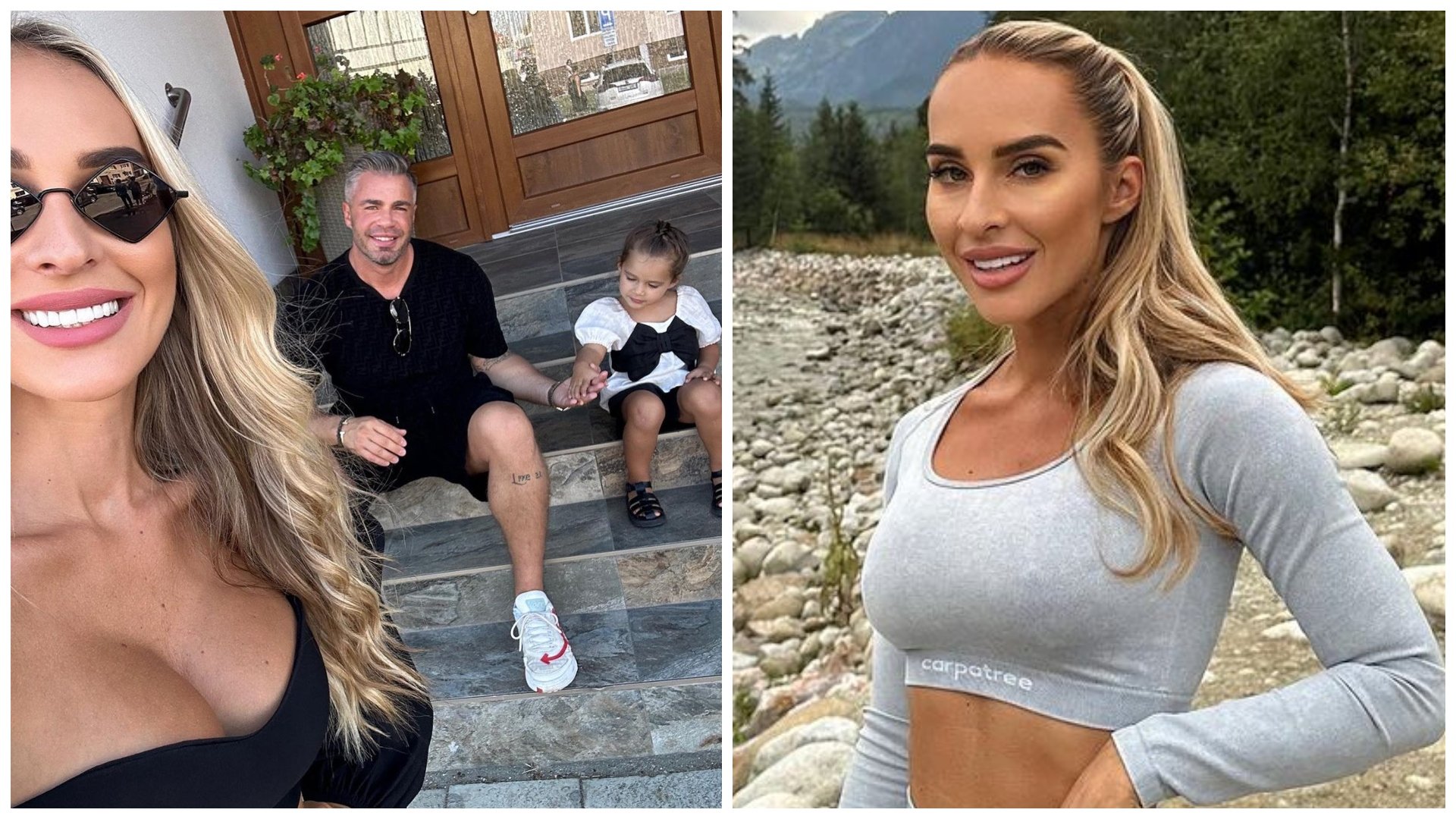 Lucia Mokráňová s rodinou