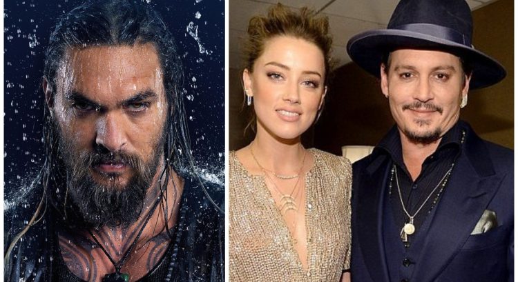 Amber Heard s Johnnym Deppom a Jason Momoa
