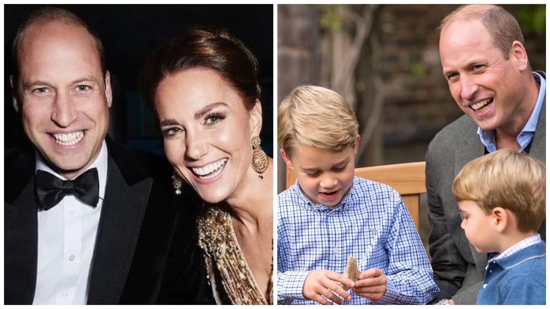 Princ William a Kate Middleton so synmi