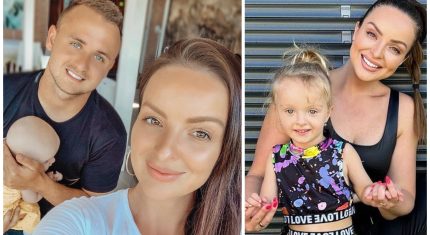 Twiinska Daniela Nízlová so Stanom Lobotkom a s dcérkou Lindou