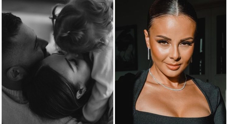 Monika Bagárová s rodinou