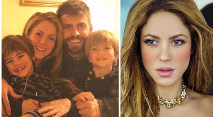Shakira s rodinou