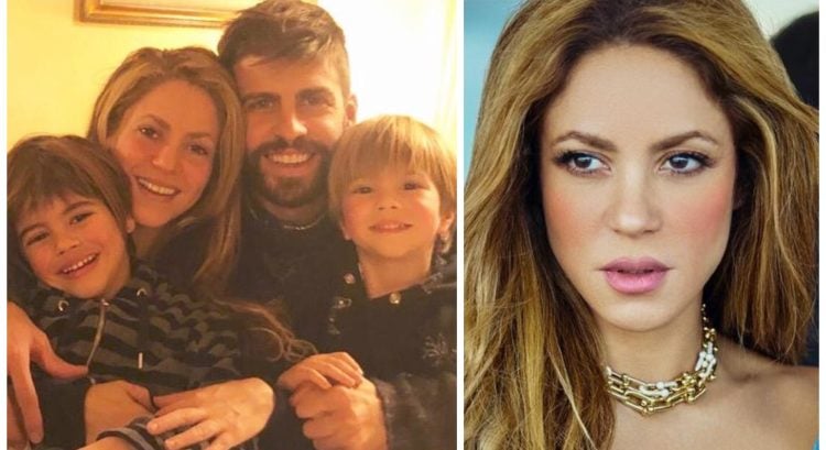 Shakira s rodinou