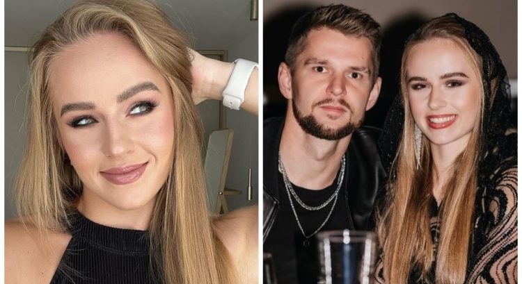 Xénia Gregušová s Lukášom