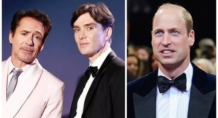 Robert Downey Jr., Cillian Murphy a princ William