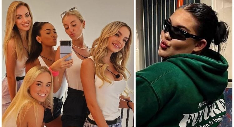 Influencerka Sugar Denny a Love Island