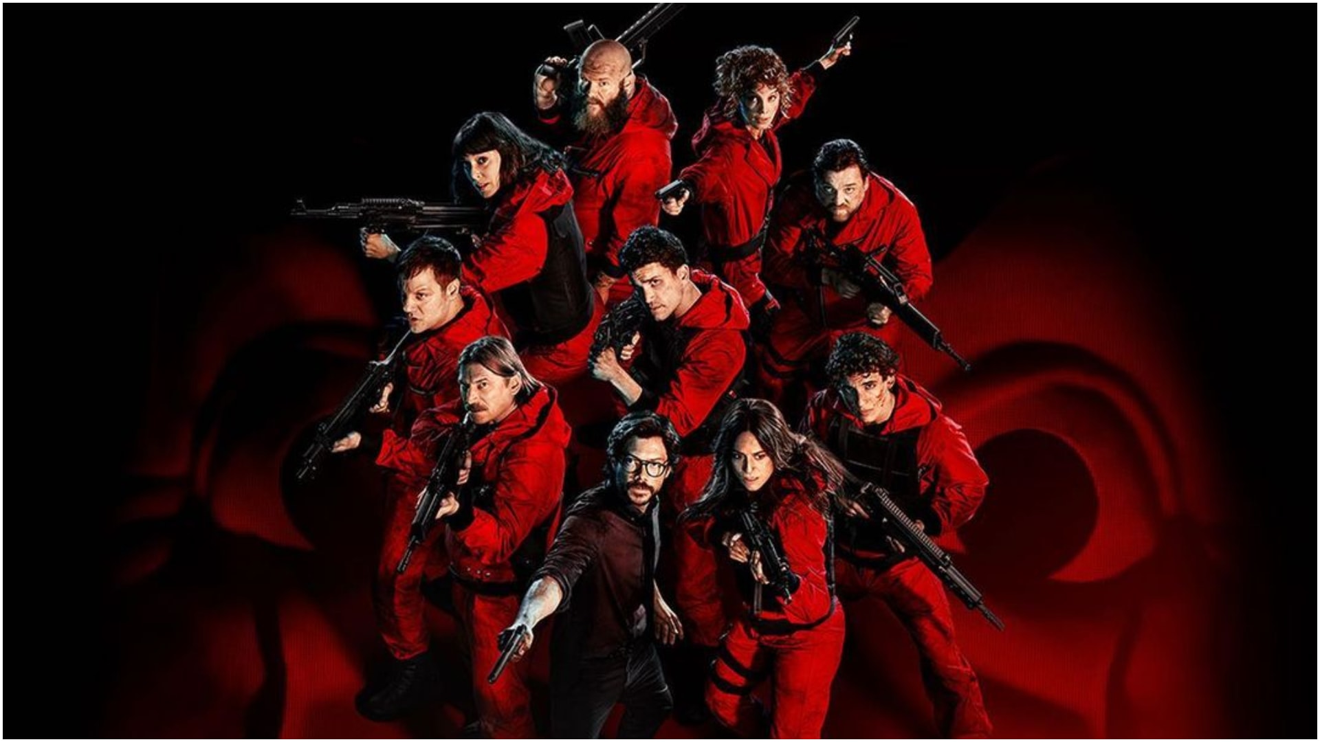 La casa de papel seriálové postavy