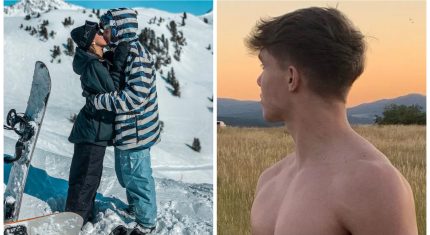 Influencerka Carly Kirsten s expartnermi Nikosom a Danielom