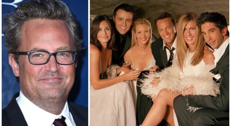 Matthew Perry a herci zo seriálu Priatelia
