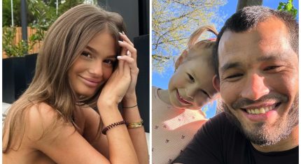 Sabina a Muradov s dcérkou Rumiou