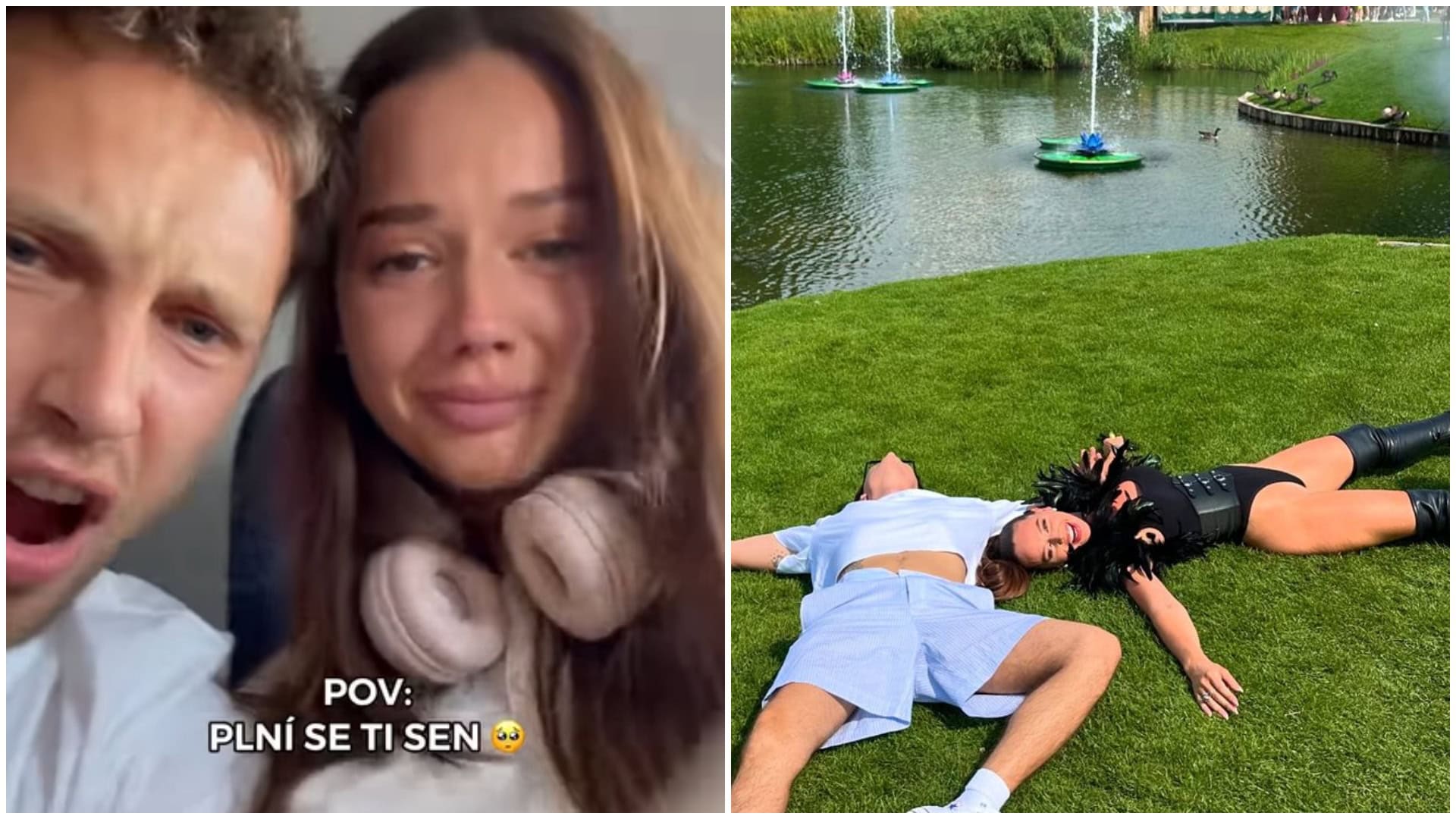 Gabriela Gašpárová a Petr Havránek