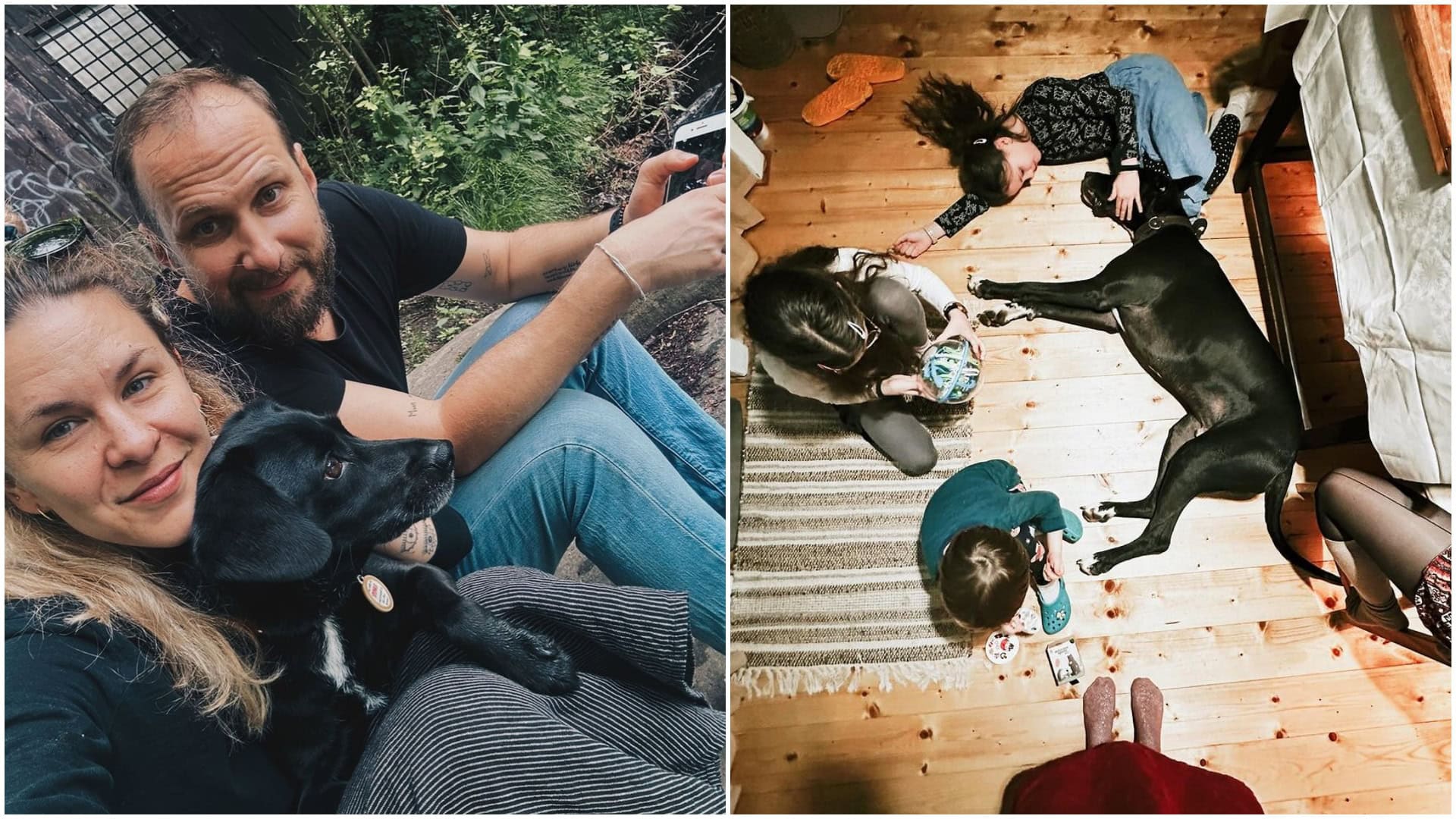 Kristína Tormová s rodinou