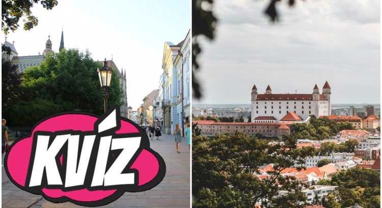 Ako dobre poznáš Slovensko - kvíz zo školy