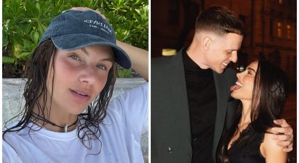 Krištof Králik so súčasnou a bývalou partnerkou