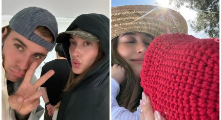 Justin Bieber s manželkou