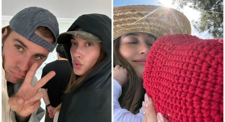 Justin Bieber s manželkou