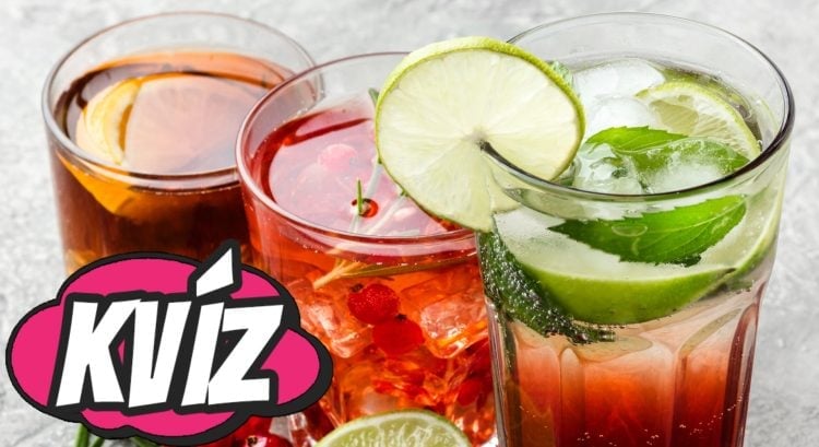 Kvíz - miešané drinky
