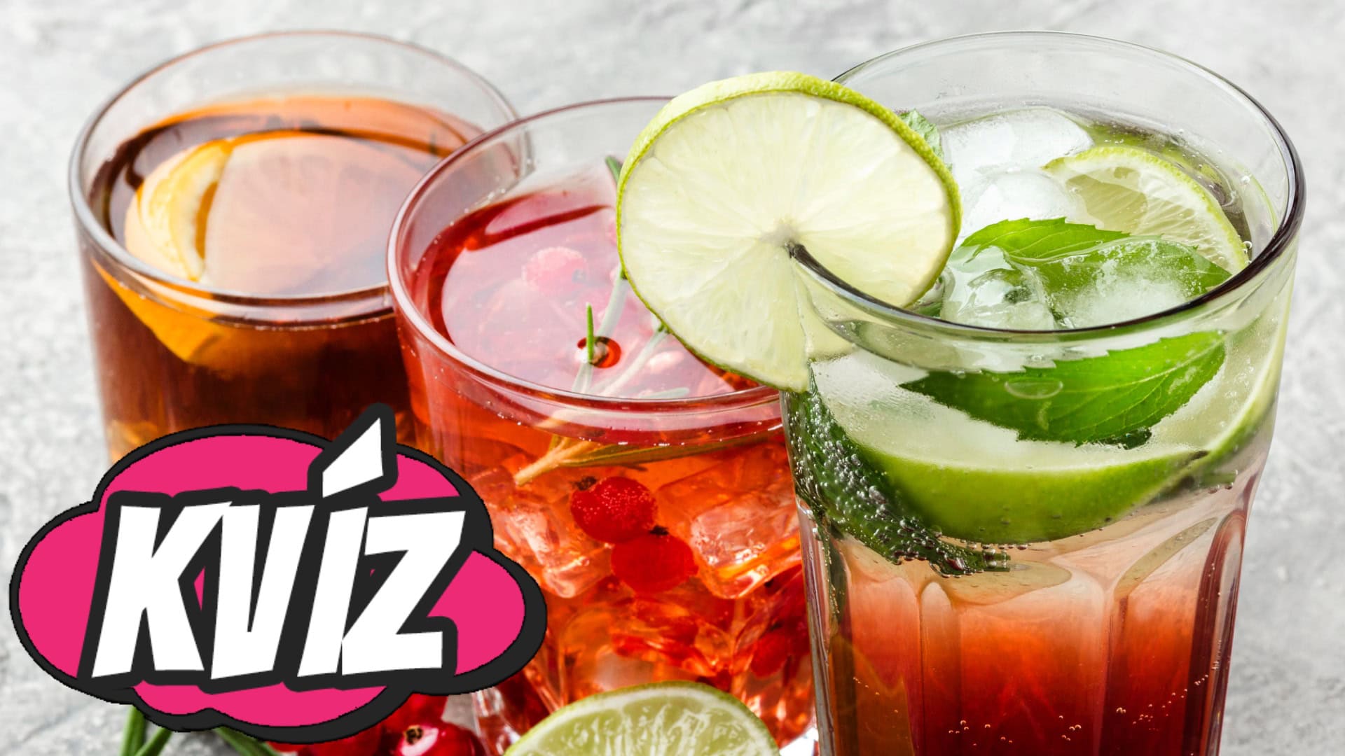 Kvíz - miešané drinky