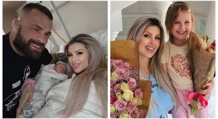 Lela Vémola po pôrode Arnieho