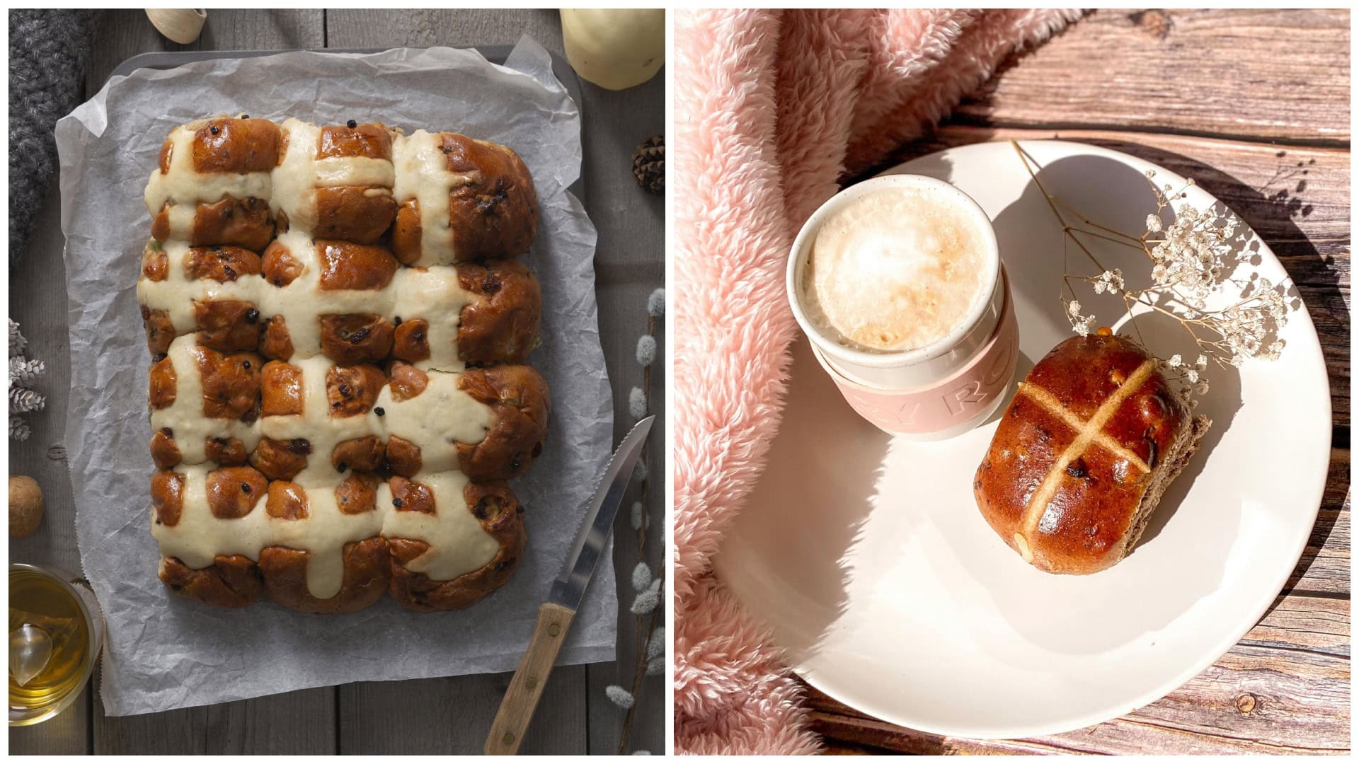 Veľkonočný recept - Sladké hot cross buns