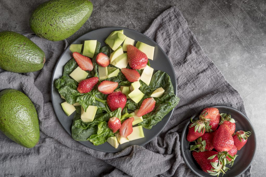 guacamole s jahodami