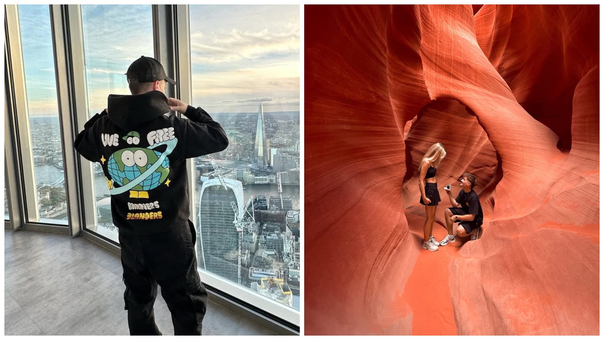Slovenský influecer zásnuby