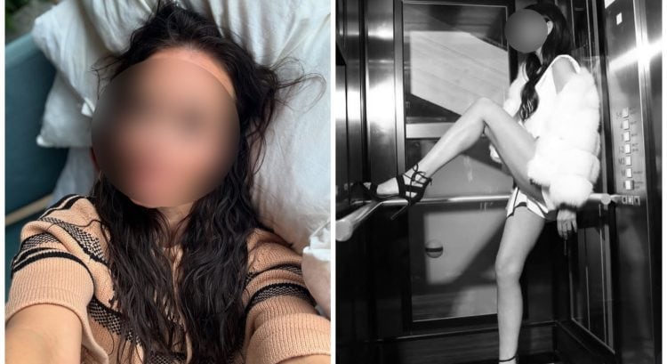 Modelka Agáta Hanychová