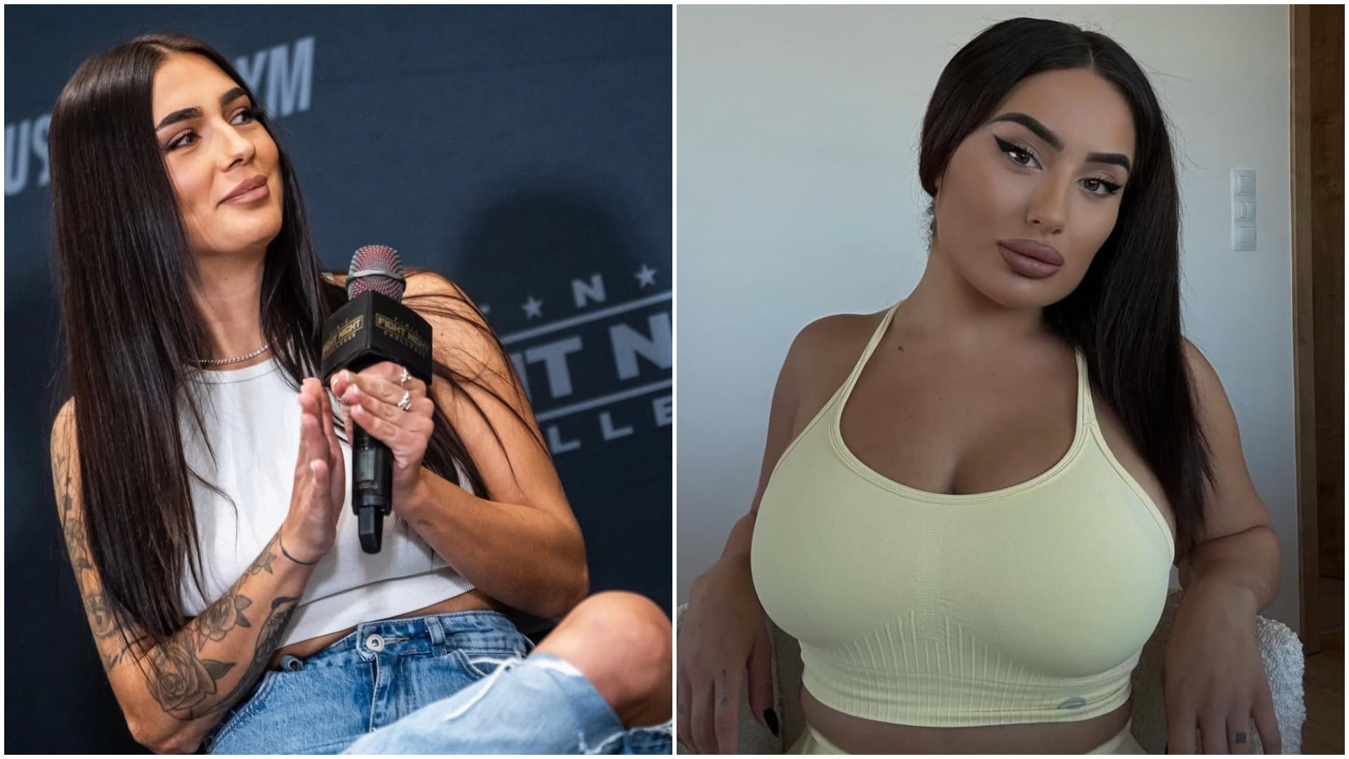 Pimpinočka útočí na Mišku z Farmy