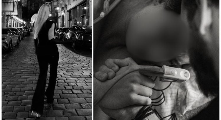 Česká herečka porodila