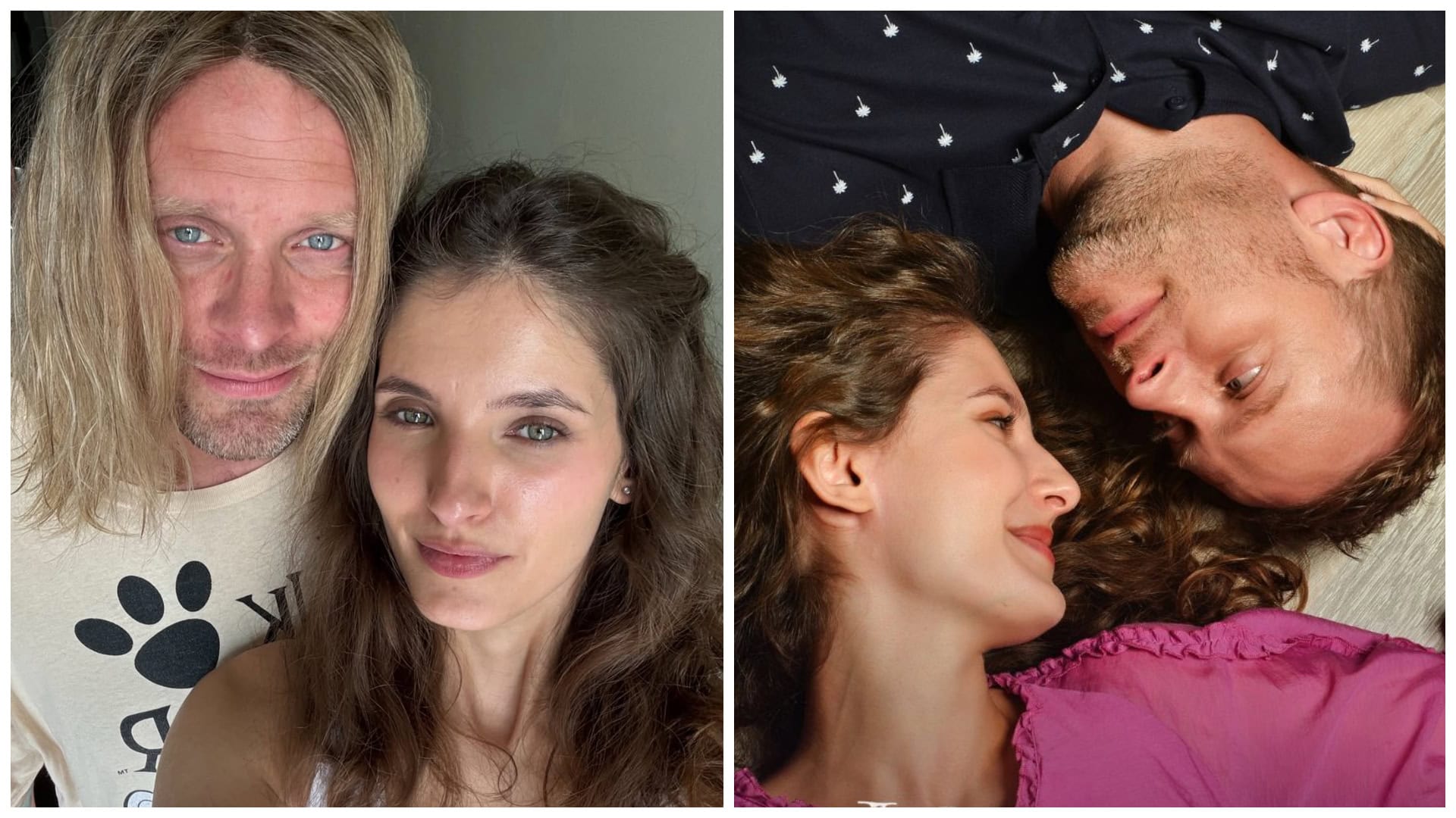 Jakub Prachař a Sára Sandeva