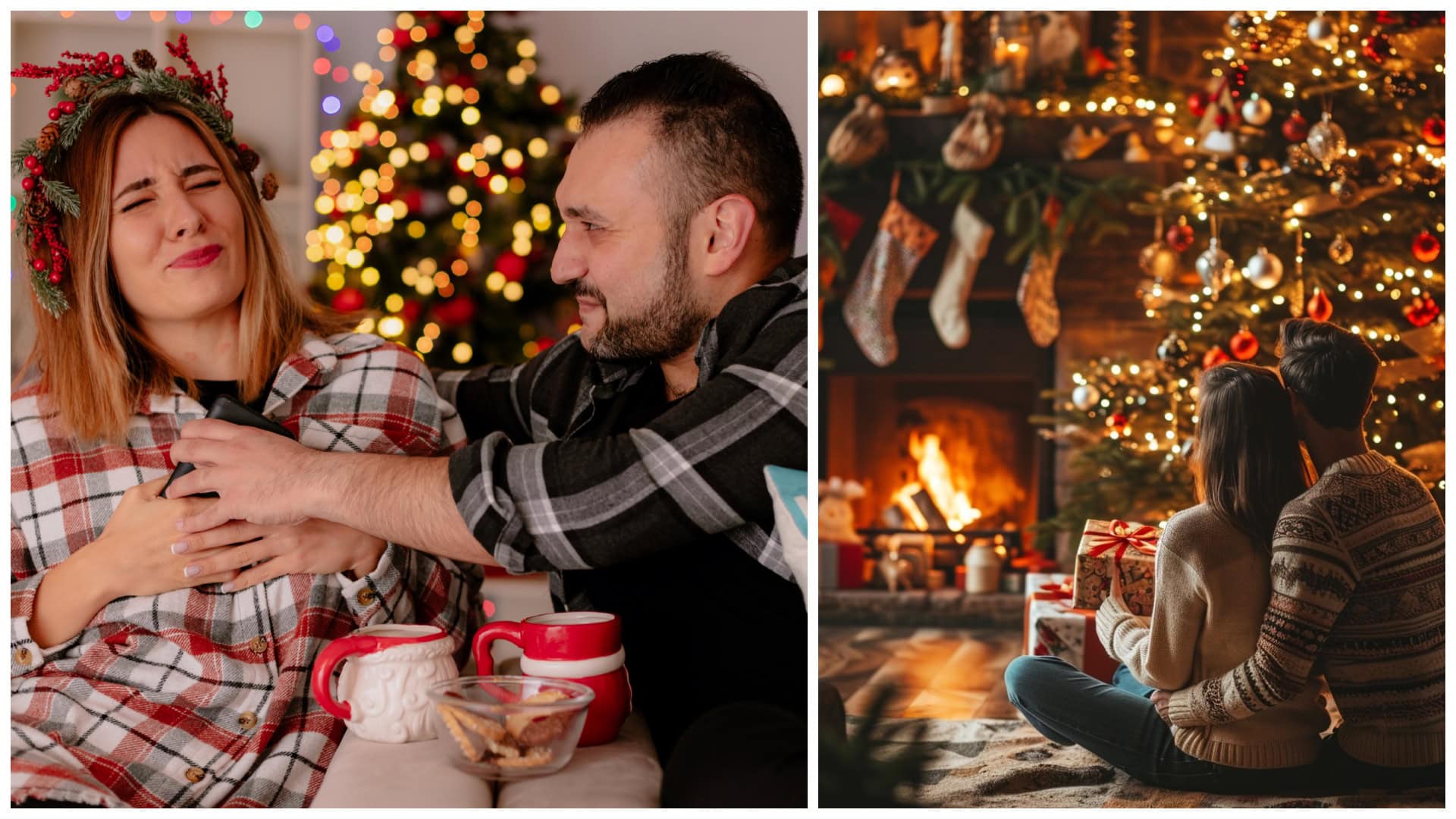 Partnerské hádky na Vianoce