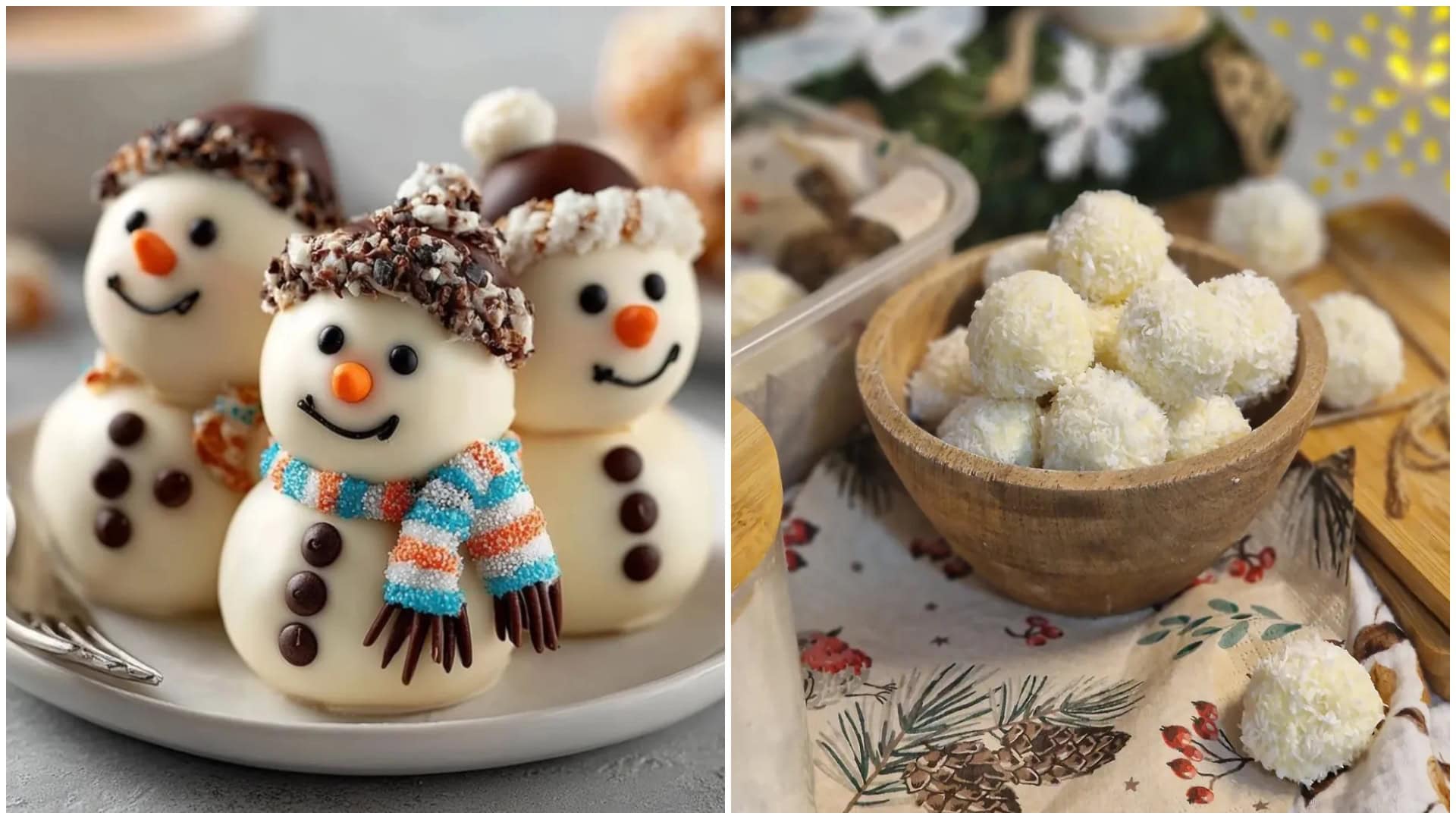 Vianočné koláčiky bez pečenia