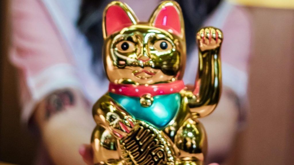 Feng Shui a šťastná mačka