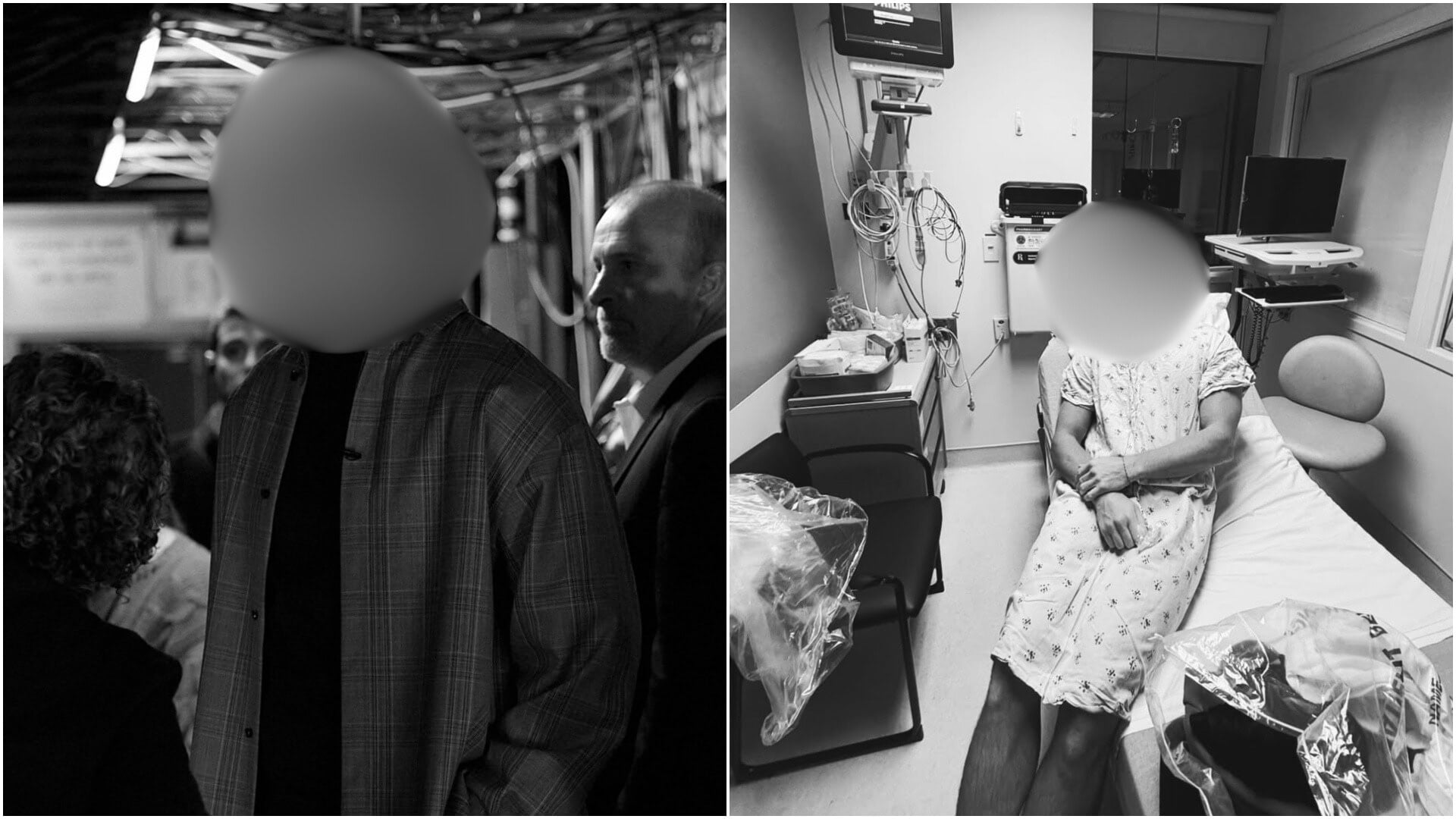 Channing Tatum v nemocnici