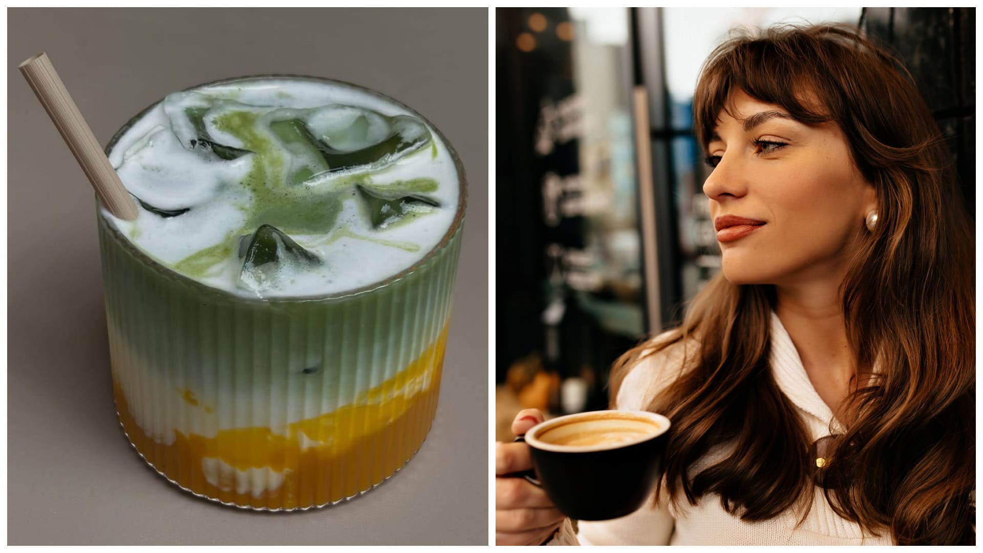 Káva vs. matcha