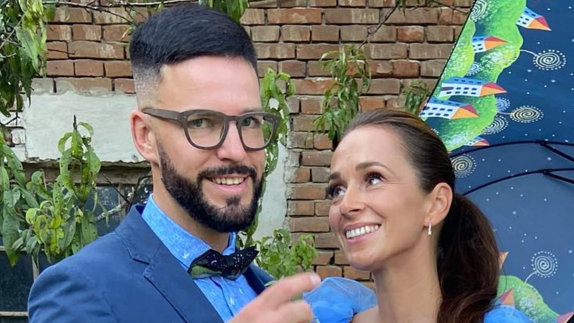 Raper Ego a jeho manželka