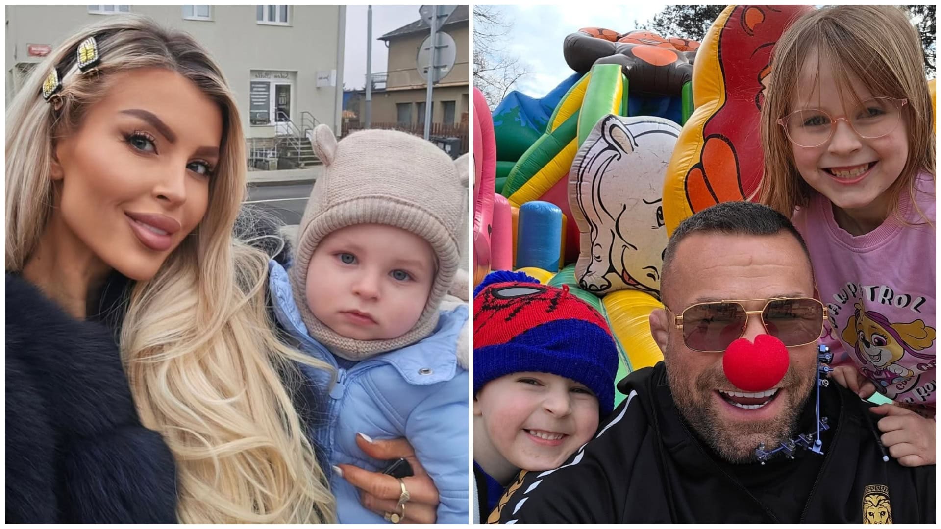 Lela a Karlos Vémola s deťmi