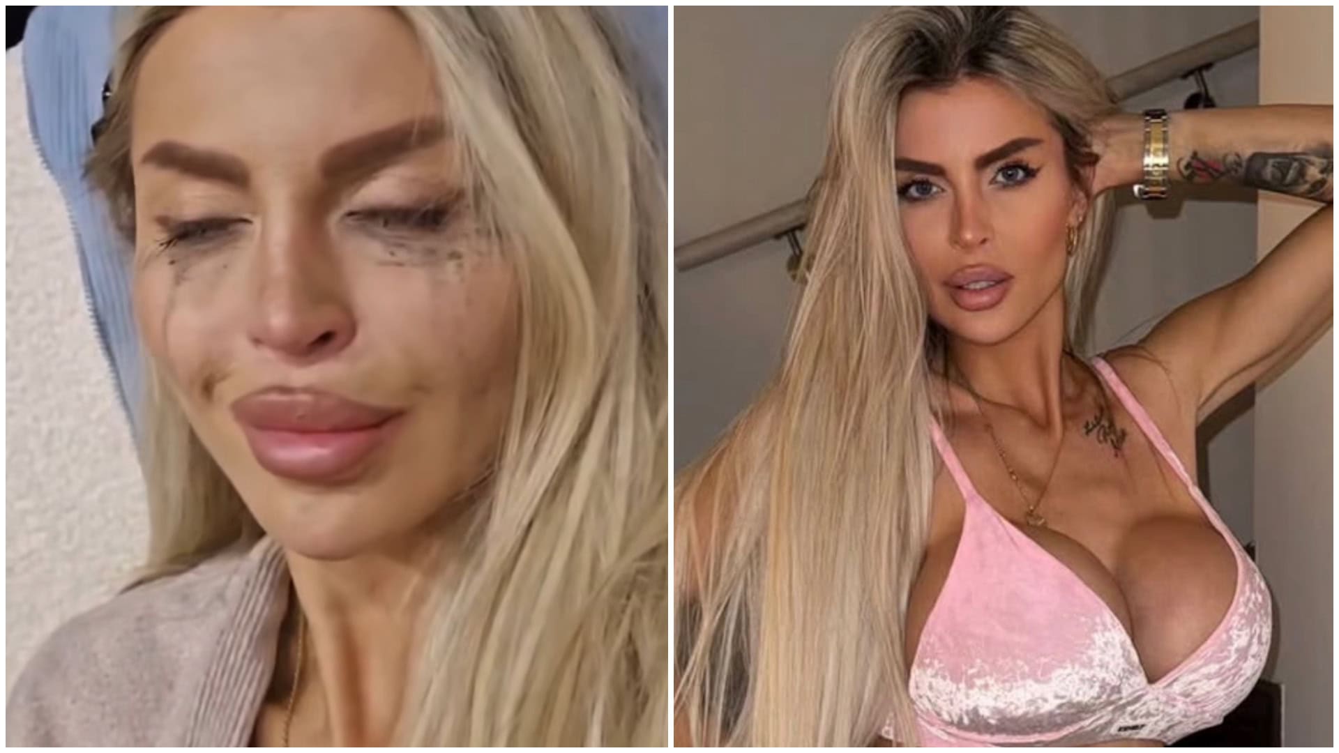 Lela Vémola so slzami v očiach