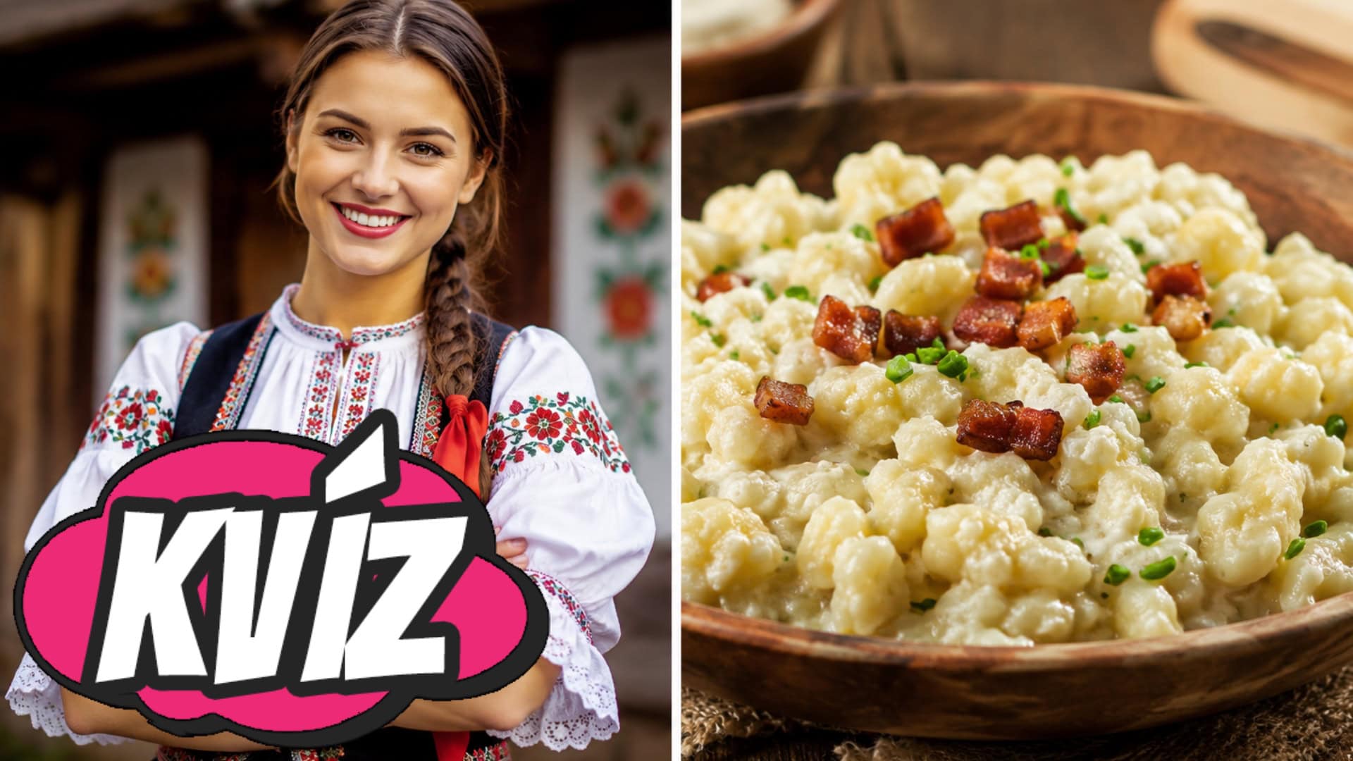 Kvíz - tradičná slovenská kuchyňa