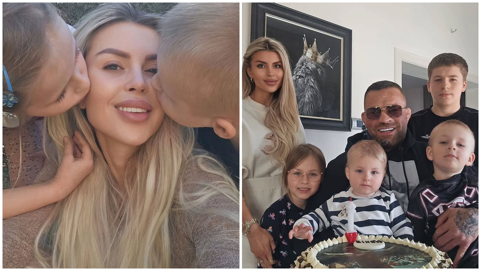 Lela a Karlos Vémola s deťmi