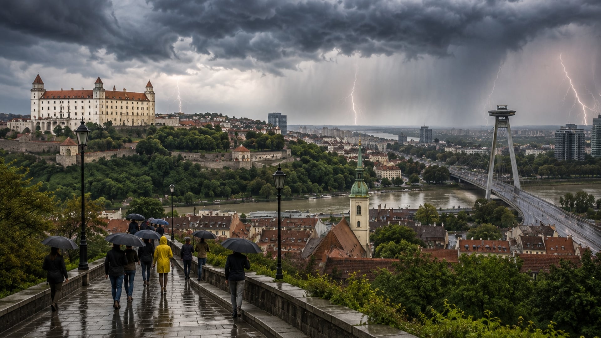 Počasie na zvyšok týždňa